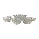 Crystal fruit salad set