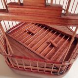 Decorative bamboo bird cage