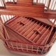 Decorative bamboo bird cage