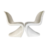 Paire de chaises S de Verner Panton en fibre de verre, série 1, 1967