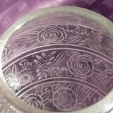 Art deco crystal vase signed Baccarat