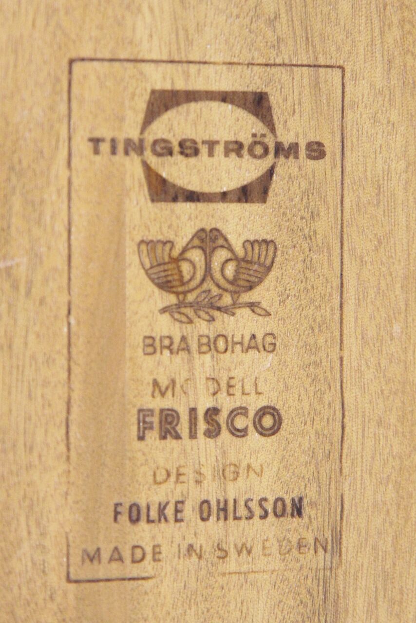 Teak side table "Frisco", Folke Ohlson, Sweden, 1960