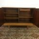 Buffet en bois clair et palissandre années 60