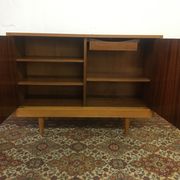 Light wood and rosewood buffet 60s