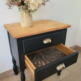 Renovated old bedside table