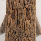 Ancient oriental bench in solid wood (c.1870) #76