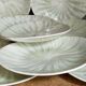 Nine earthenware plates from Salins-les-Bains vintage