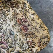Vintage floral cocktail chair / armchair / single seater armchair