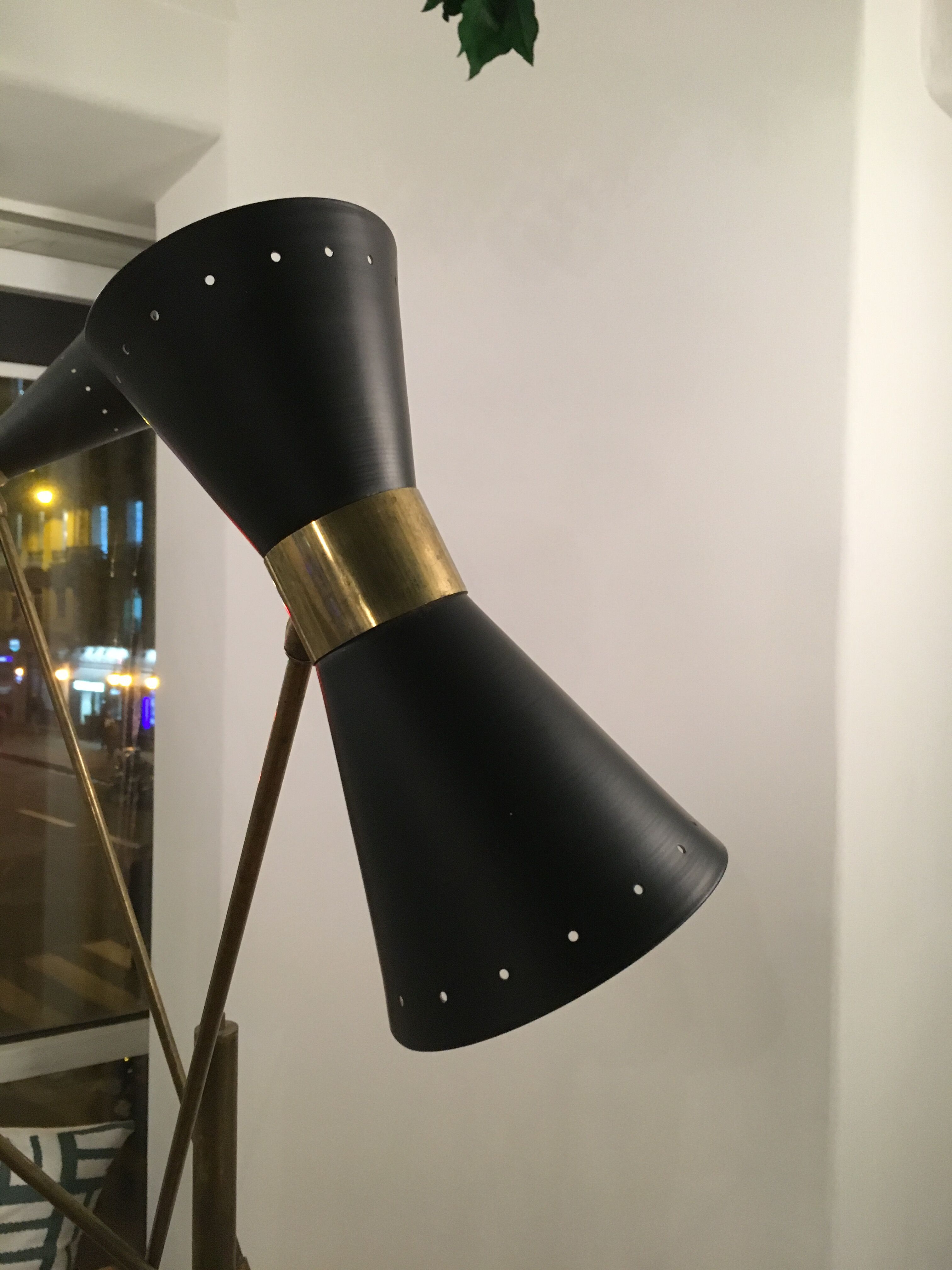 Lampadaire diabolo italien