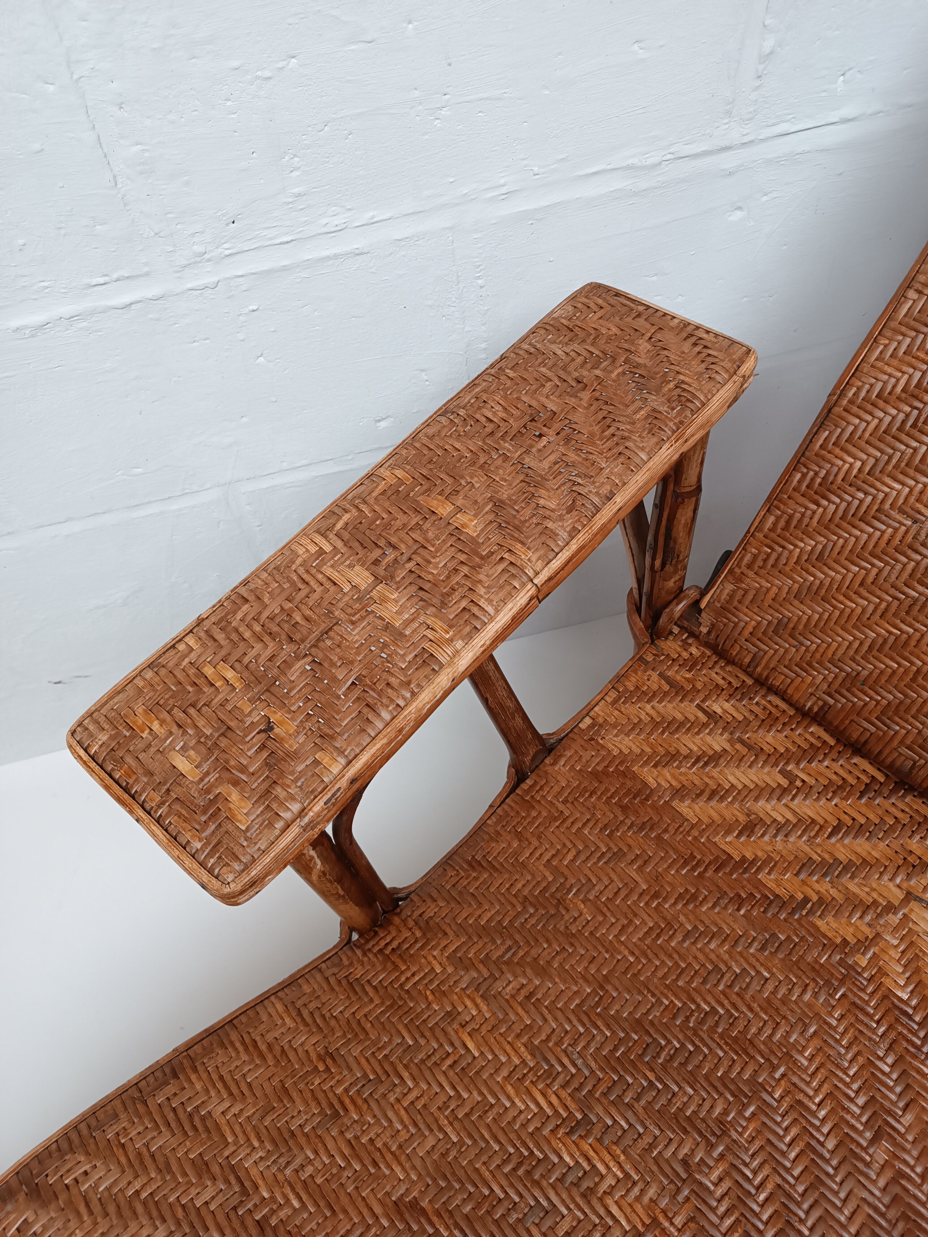 Antique rattan chair 1900