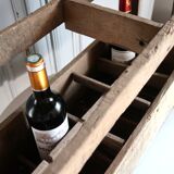 Wooden bottle locker box
