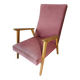 Fauteuil scandinave pieds compas