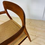 Chaise modèle 56, Niels O. Møller pour J.L. Møllers Møbelfabrik, Danemark années 1950