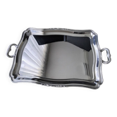 Stainless steel serving tray 44.5 x 33 cm
