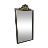 Napoleon III mirror in blackened wood  68x135cm
