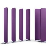 Viswall claustra screen by sedus set of 3 double-leaf screens
