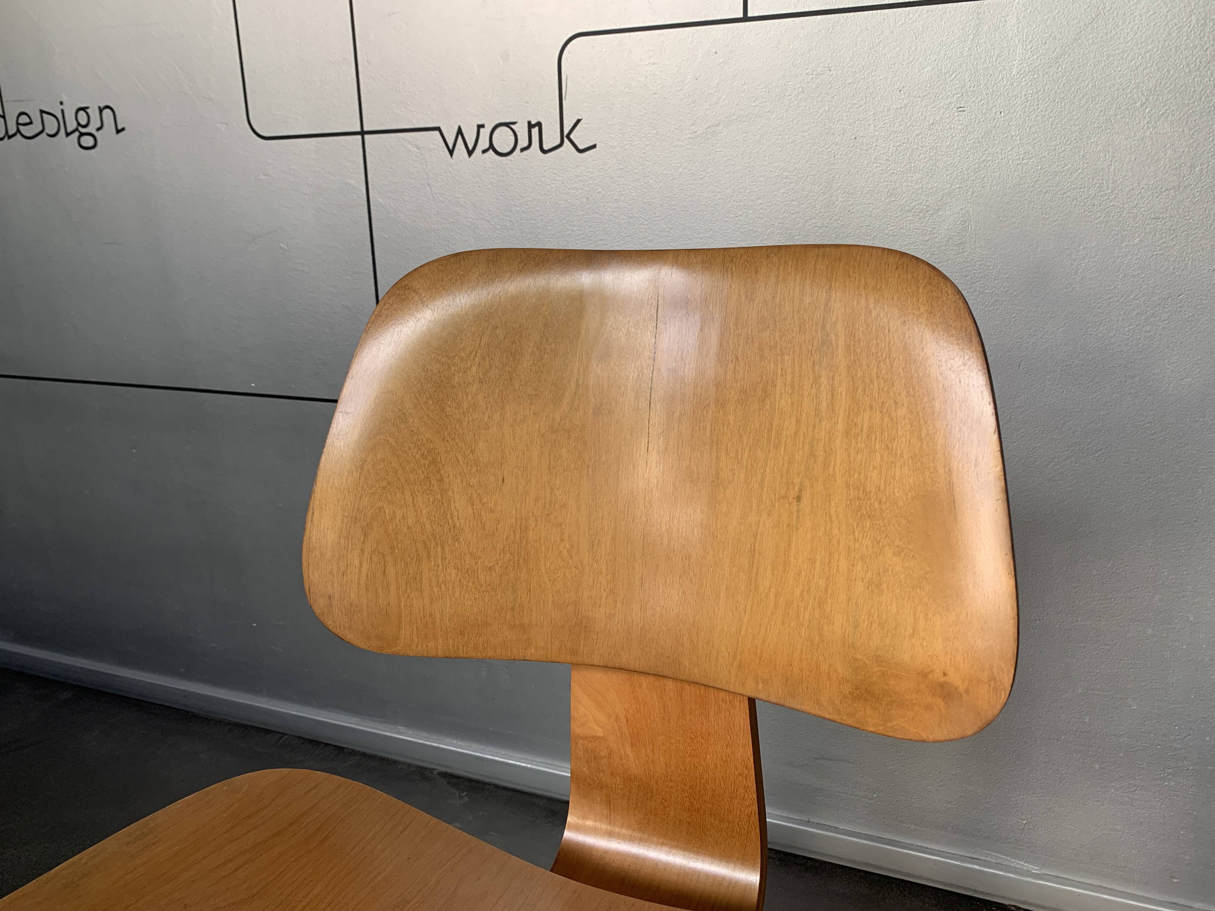 DCW Maple Chair, Charles & Ray Eames for Herman Miller, 1950s