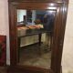 Rosewood mirrored wardrobe, circa 1850