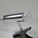 1980s Chrome Metal Clip-On Spotlight