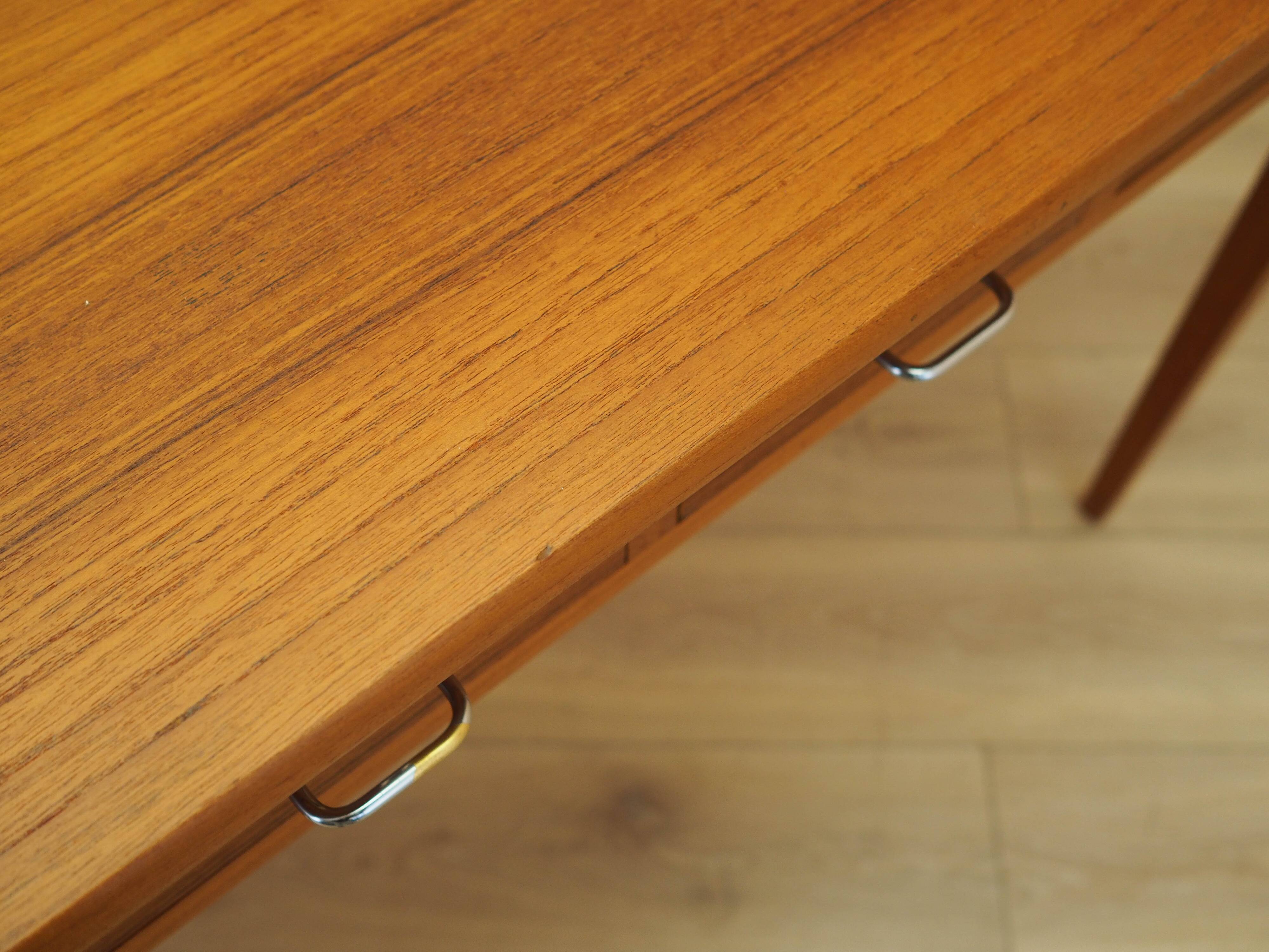 Teak desk, Danish design, 1970s, made in Denmark