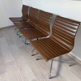 Set of 4 Eames EA105 Vitra armchairs from 2007