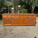 Enfilade raw oak brutalism