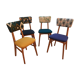 Suite de 4 chaises Bauman rénovées