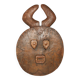 African lunar baoule mask or klé klé (ivory coast)