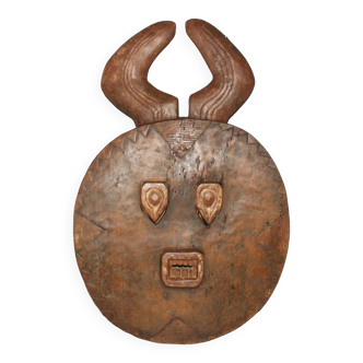 African lunar baoule mask or klé klé (ivory coast)