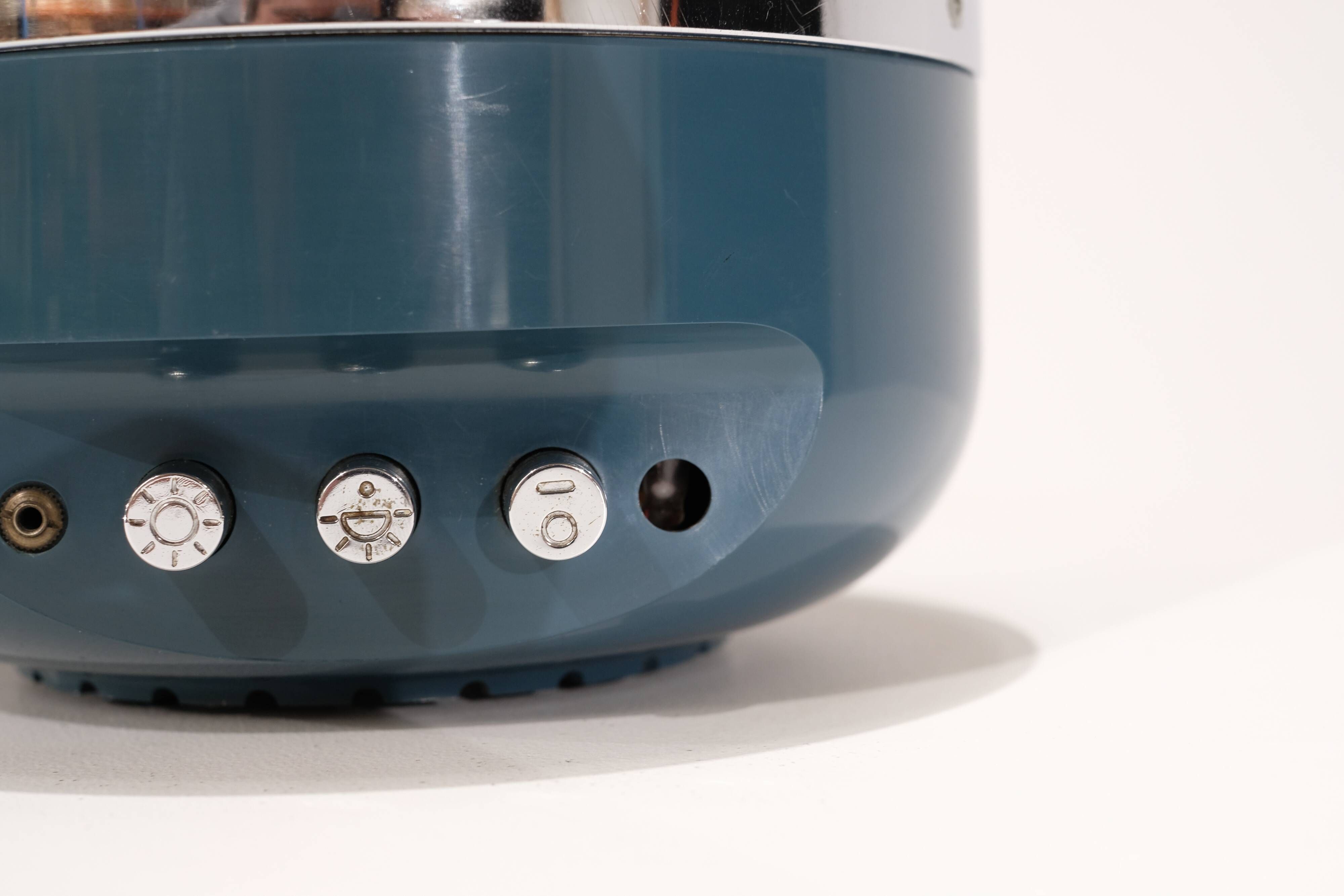 Radio lamp designed by Adriano Rampoldi for Europhon, Italy, 1970s.