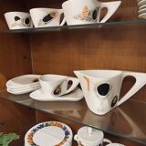 Modernist coffee service, Peter & Denise Orlando, Vallauris, 1950