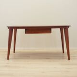 Oak desk, Italian design, 1970s, production: Italy