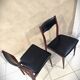 Lot de 6 chaises en teck style scandinave mid-century