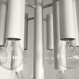 Minimalist suspension from the Swiss space age of the mid-century type 415 by Temde, 1960s.