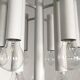 Minimalist suspension from the Swiss space age of the mid-century type 415 by Temde, 1960s.