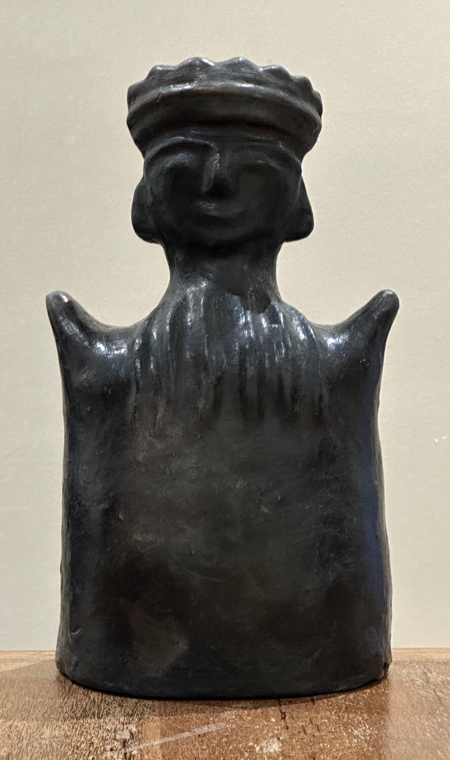 Handcrafted terracotta statuette