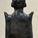 Handcrafted terracotta statuette