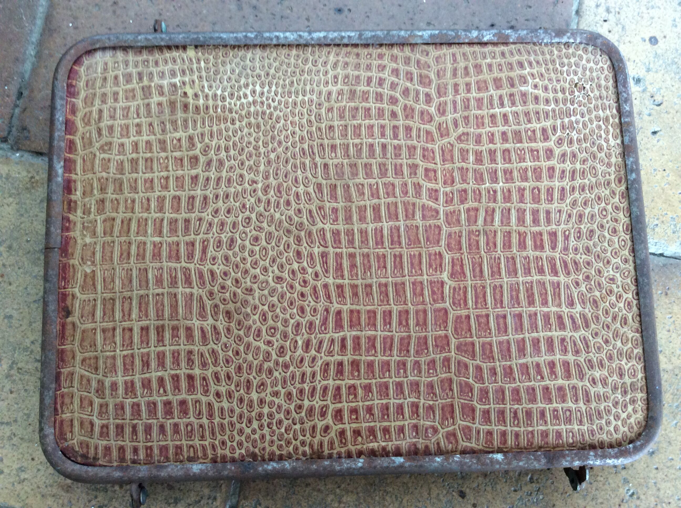 Triptych barber mirror - 57x24cm