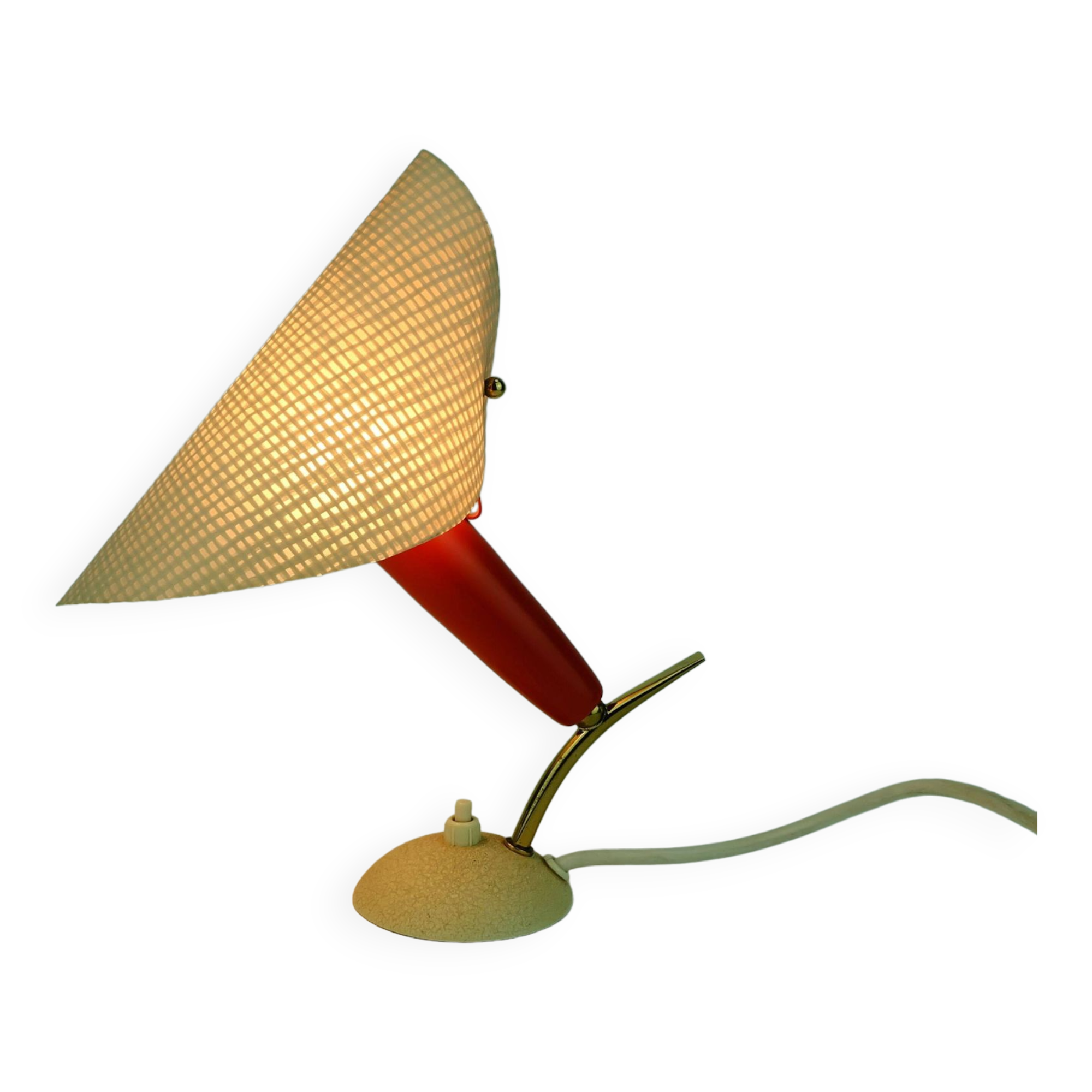 small mid century TABLE LAMP 1950s