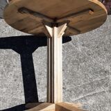 Side table or Art Deco pedestal table.