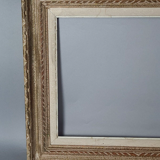 Old frame patinated wood montparnasse 59x47 foliage 46x33 cm circa 1930/50 sb104