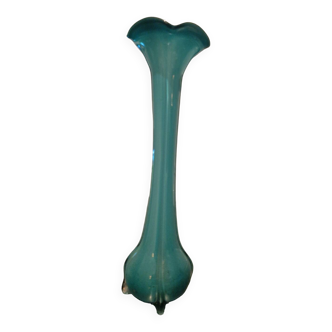Vase bleu en verre