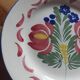 Assiette en faïence de l'Est