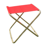 Vintage canvas folding stool