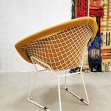 Diamond wire chair Harry Bertoia Knoll