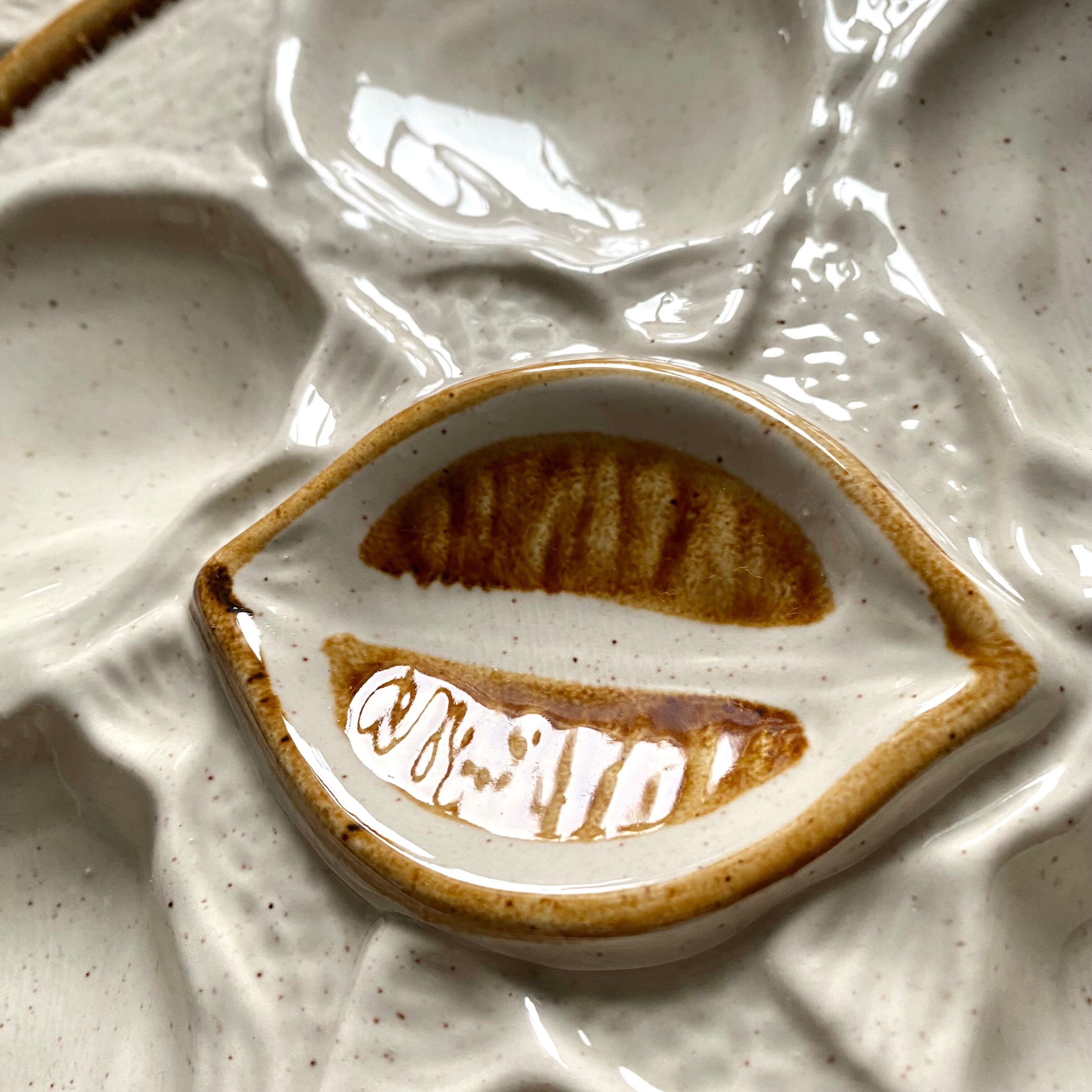 St Clement oyster plates