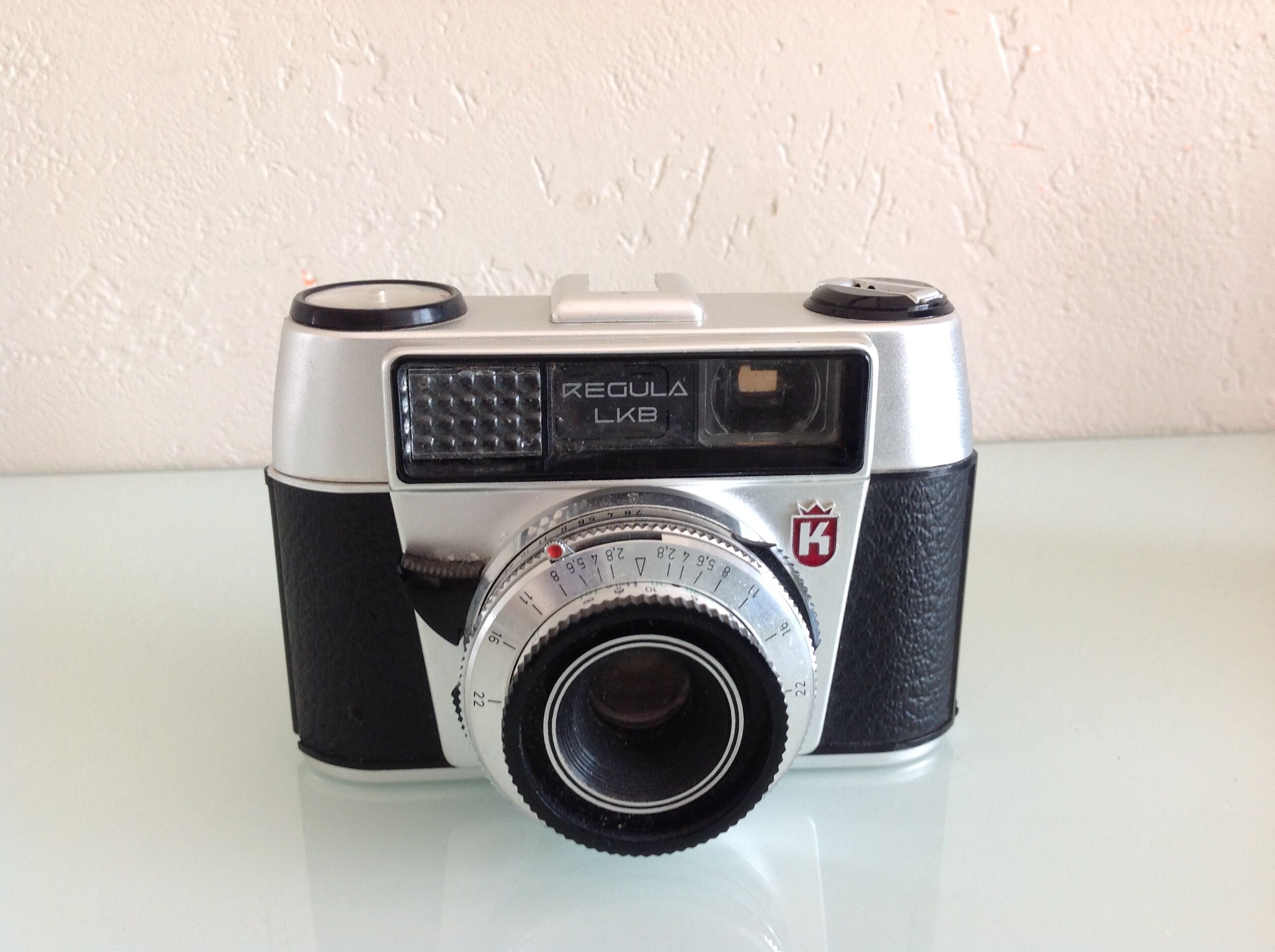 Appareil photo argentique Regula LKB vintage années 60
