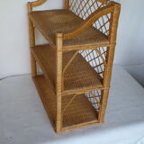 Wicker shelf