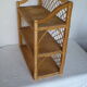 Wicker shelf
