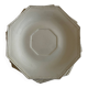 Set de 4 assiettes octogonales perles Creil & Montereau 19e
